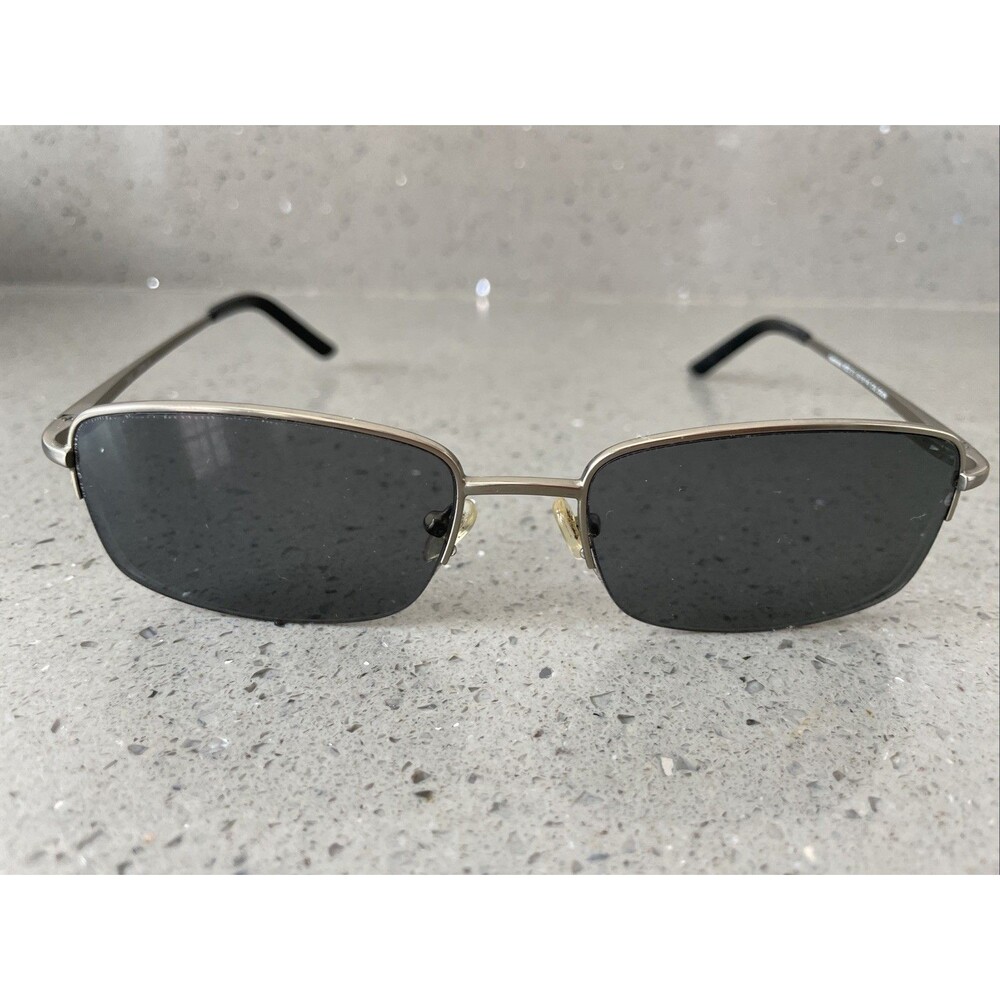 Saki MOD 312 Eyeglasses Frames ONLY DGUN 55-18-145 Gunmetal Flex Hinge Japan